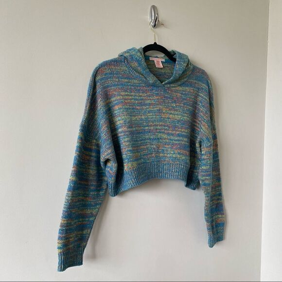 Uo Space Dye Hooded Pullover Jumper (Size:XS) - Picture 4 of 11